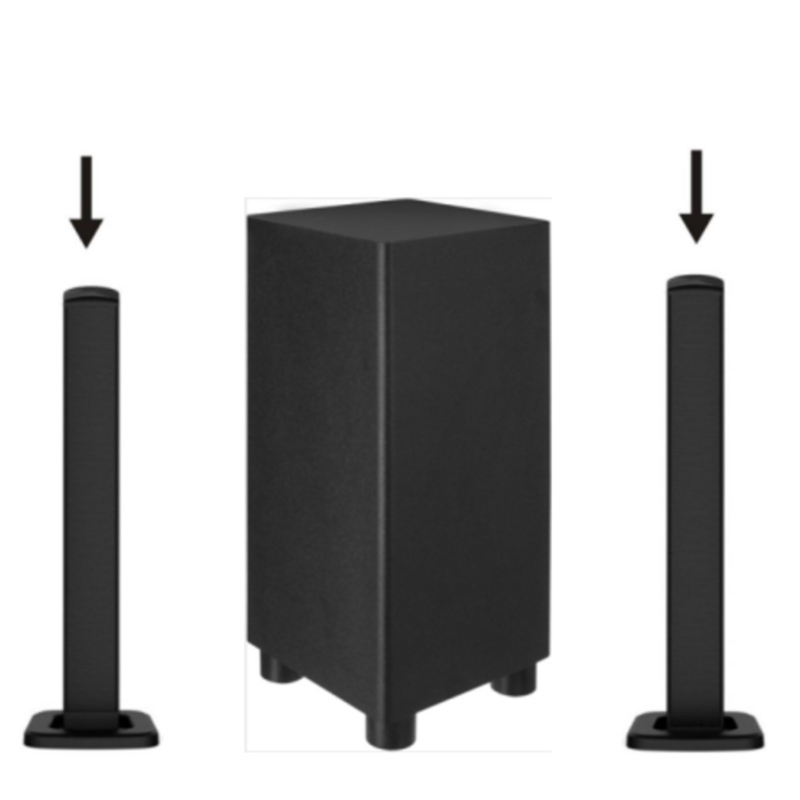 FB-SB313SW 2.1CH Detachable Bluetooth Soundbar + Tower Speaker 2in1 Met Extern Wireless Subwoofer